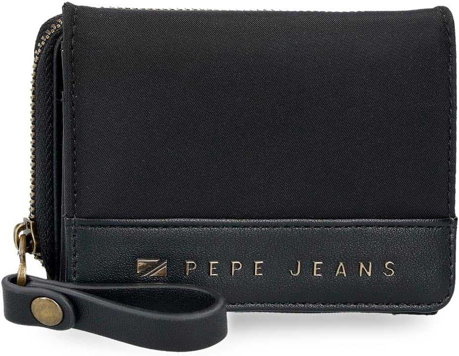 Ženski novčanik 10cm Pepe Jeans Morgan black 79282