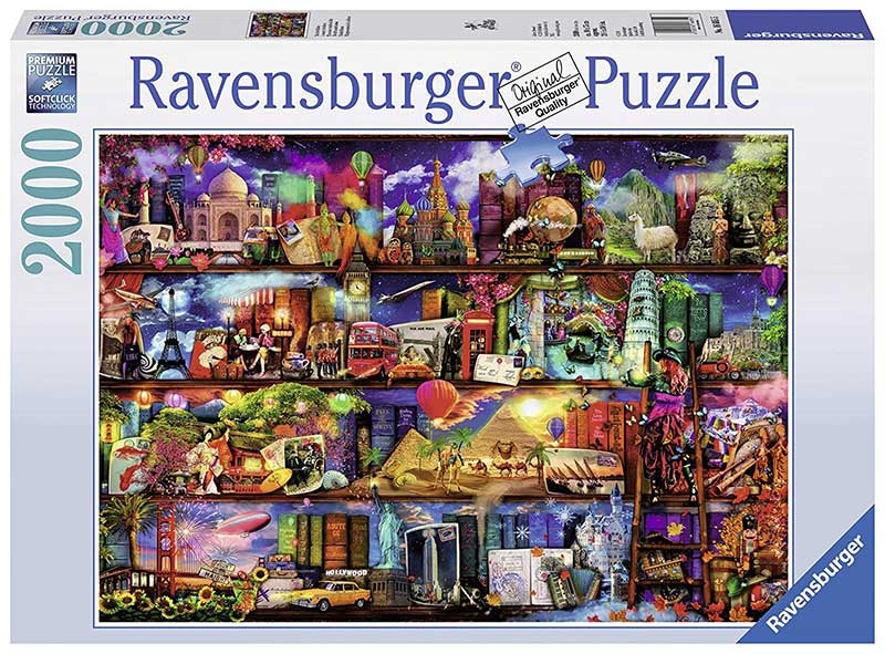 Ravensburger Puzle 2000 delova - Svet knjiga 16685