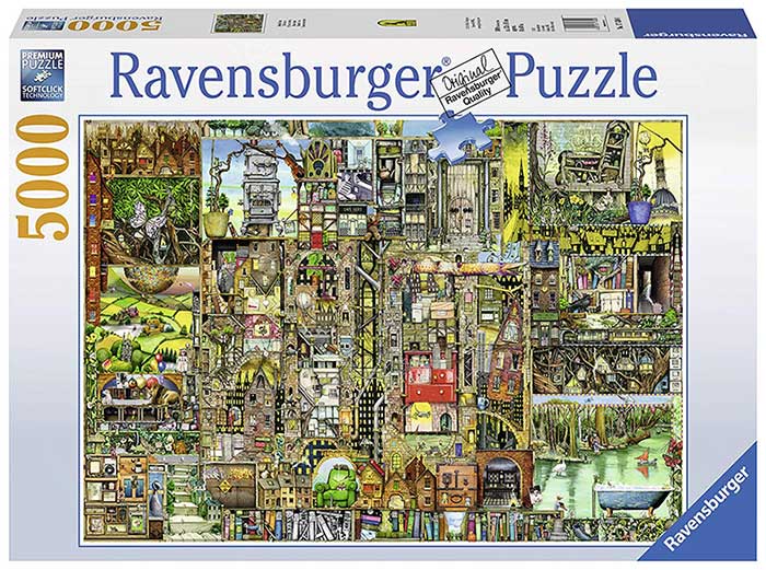Puzzle 5000 delova -  Bizarni grad Ravensburger 17430