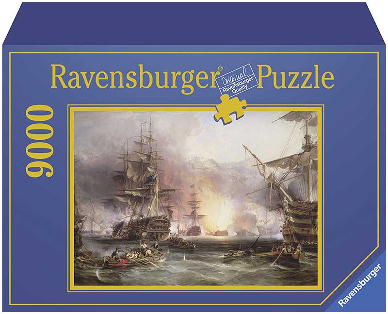 Puzzle 9000 delova -  Napad na Alžir - Džordž Čejmbers Ravensburger 17806