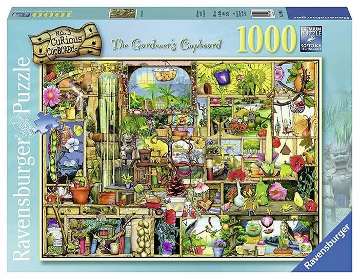 Puzzle 1000 delova - Colin Thompson No.3 The Gardeners Cupboard - Ravensburger 19498