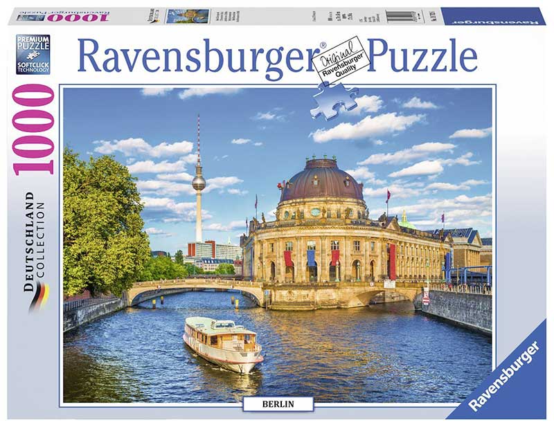 Puzzle 1000 delova - Pogled na muzej u Berlinu - Ravensburger 19702