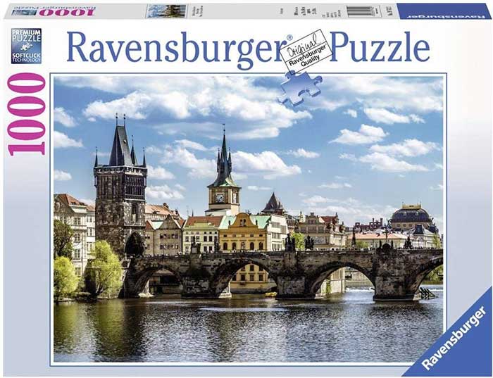 Puzzle 1000 delova - Karlov most u Pragu - Ravensburger 19742