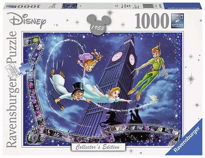 Puzzle 1000 delova - Disney Petar Pan - Ravensburger Collectors Edition