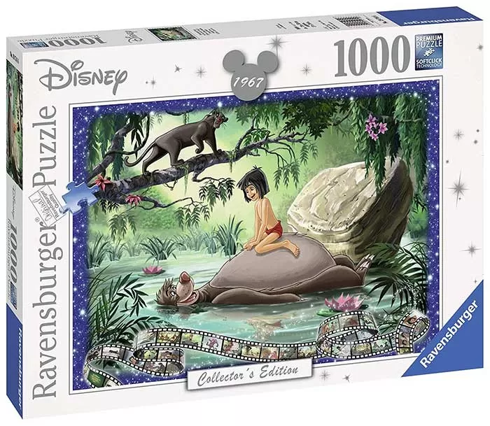 Puzzle 1000 delova - Disney Knjiga o džungli - Ravensburger Collectors Edition