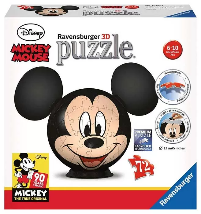 3D Puzle Miki Maus - Ravensburger 11761