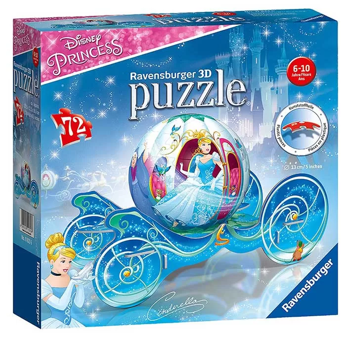 3D Puzle Pepeljugina kočija - Ravensburger 11823