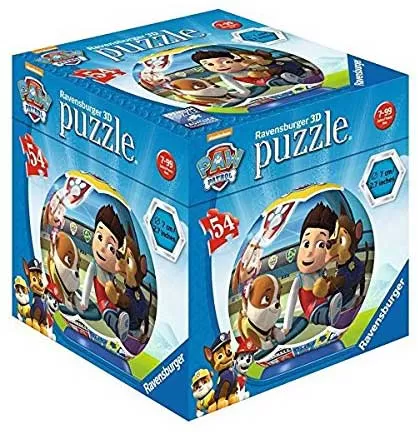 3D Puzle Kugla Paw Patrol - Ravensburger 11917