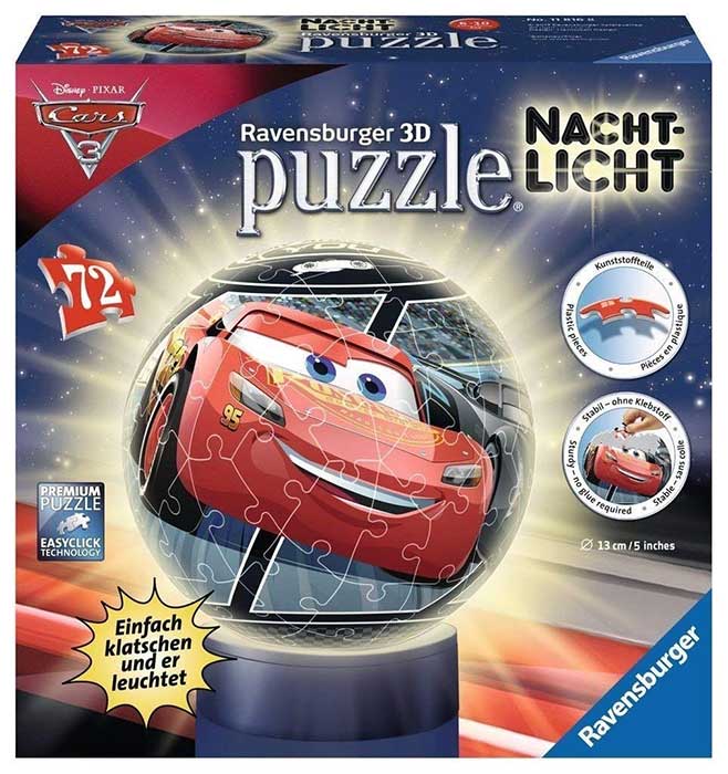 Lampa od puzli Disney Cars - Ravensburger 11816