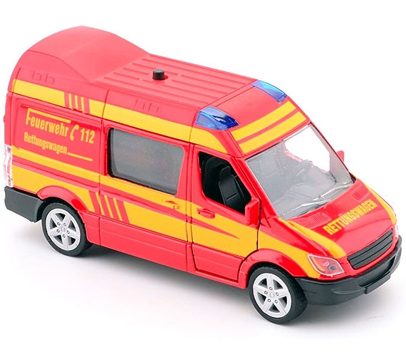 Vatrogasni kombi sa zvučnom i svetlosnom signalizacijom 1:43 26984