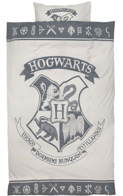 Dečija posteljina Harry Potter Hogwarts 140x200
