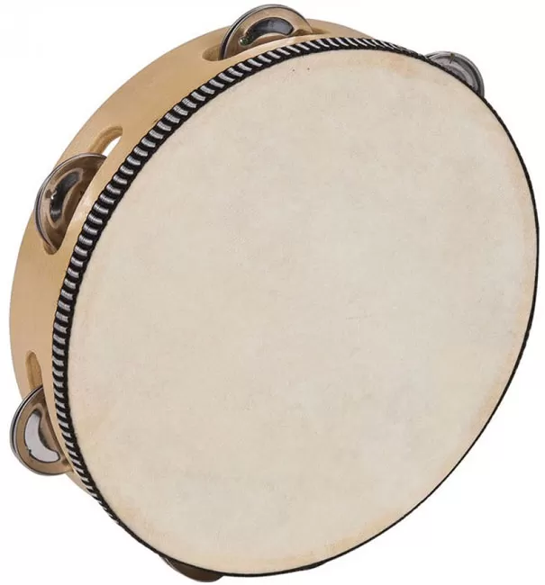 Daire sa kožom i jednim redom zvečki Performance Percussion PP4005