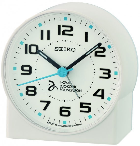 Seiko Stoni sat Budilnik Novak Djoković Foundation QHE907W