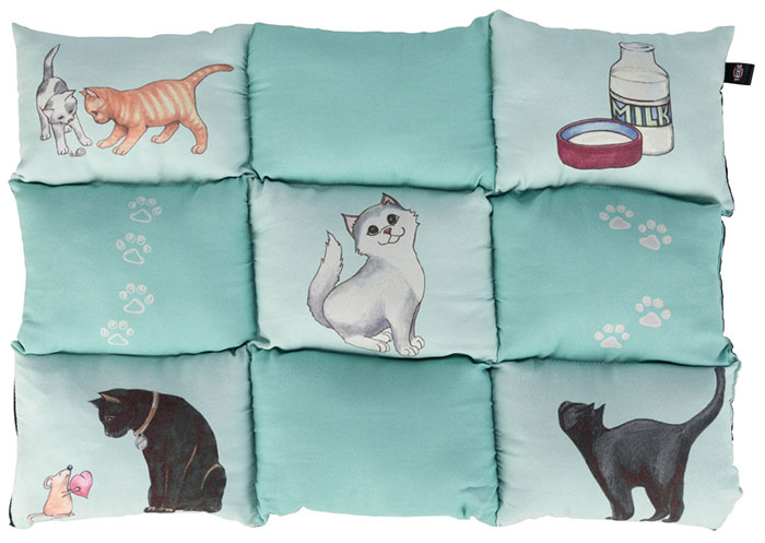 Jastuk za mačke Patchwork Mint Trixie 37075