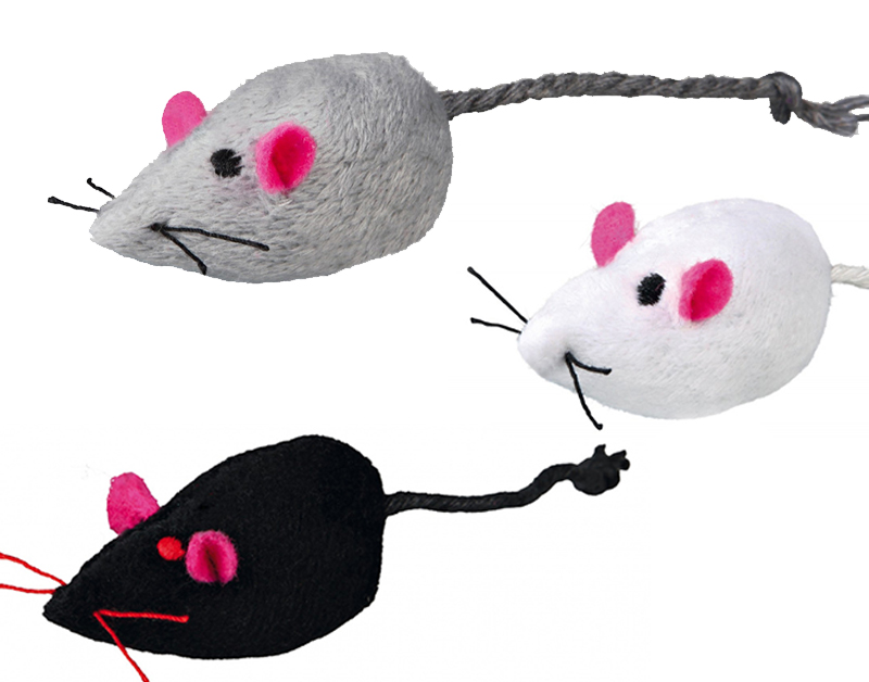 TRIXIE Igračka za mačke MIŠEVI 24kom. MOUSE HOUSE