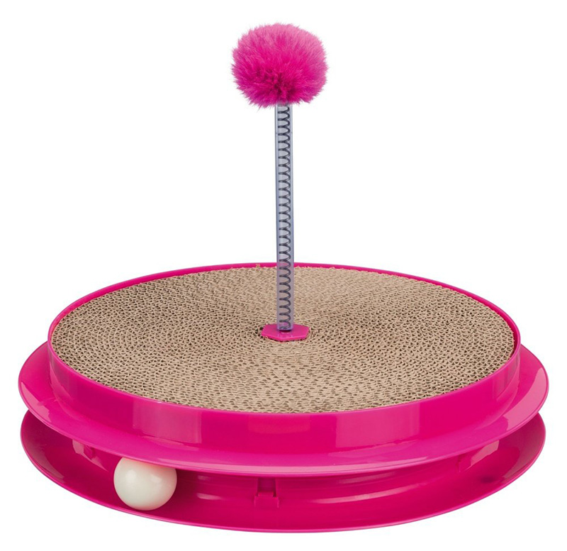 TRIXIE Igračka za mačku - grebalica sa lopticama SCRATCH AND CATCH