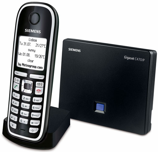 Bežični fiksni telefon Siemens Gigaset C470 IP