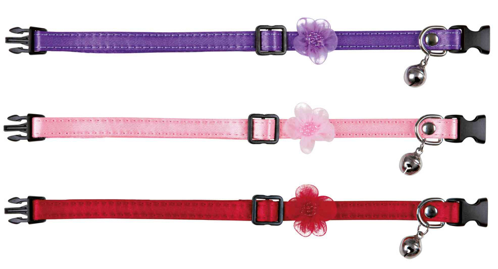 TRIXIE Ogrlica za mačke CVETIĆ od satena