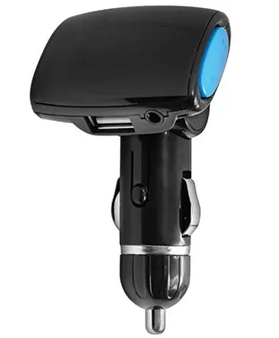 Xwave BT67 blue FM transmiter za automobil sa daljinskim upravljačem