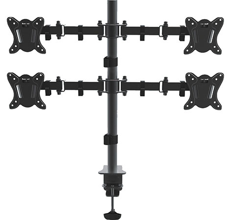 Alpha Stoni nosač za 4 monitora 15-27 inča 024327