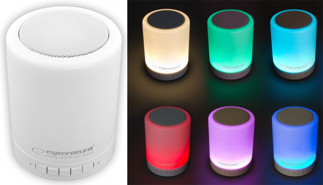 Esperanza Bluetooth zvučnik sa RGB LED svetlom koje menja boje EP131
