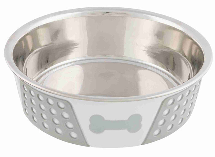 Posuda 14cm sa silikskom oblogom za hranjenje psa Trixie 25255
