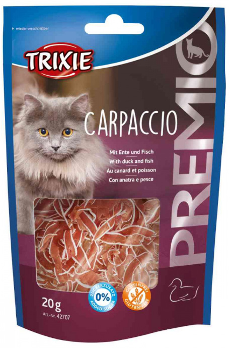 TRIXIE Hrana za mačke PREMIO Kockice Carpaccio 20gr