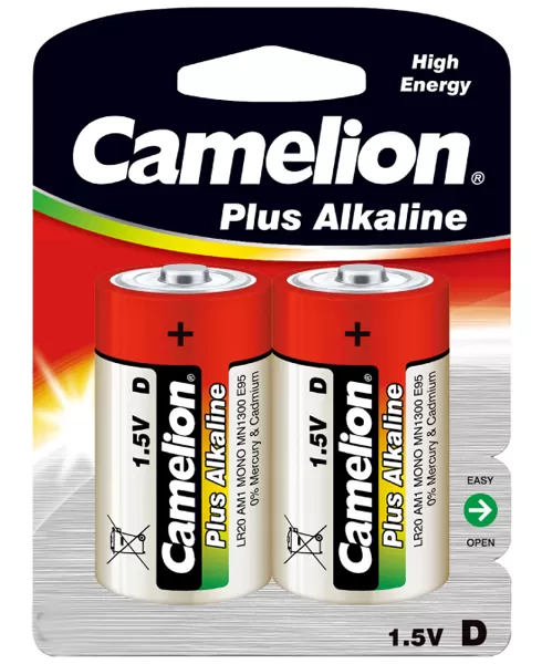Camelion alkalne baterije tip D 1.5V CAM-LR20/BP2