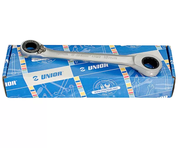 Unior Garnitura okastih ključeva sa čegrtaljkom 170/2CB 6-19mm 623082