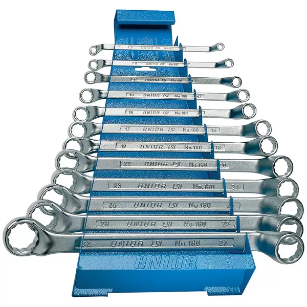 Unior Garnitura okastih ključeva na metalnom stalku 180/1MS 6-32mm 605545