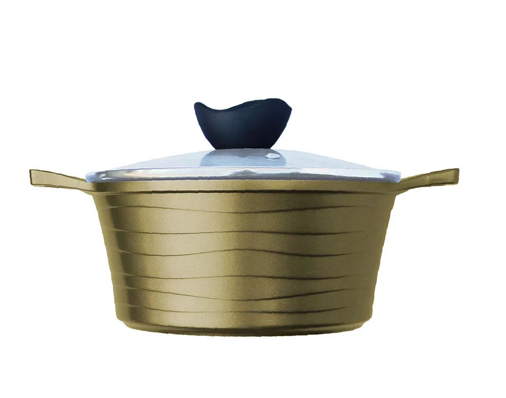 Lorme Classic šerpa sa dve ručke 16cm - 1,2L Gold