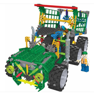 Knex Dump Truck - vozilo sa motorom iz serije Roads Rigs KN11910