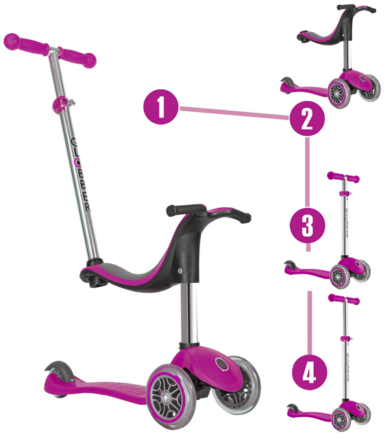 Dečiji Trotinet Guralica Globber EVO 4in1 18150