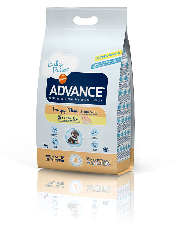 Hrana za štence malih rasa pasa Advance Puppy Mini pakovanje 0.8kg - Image 1