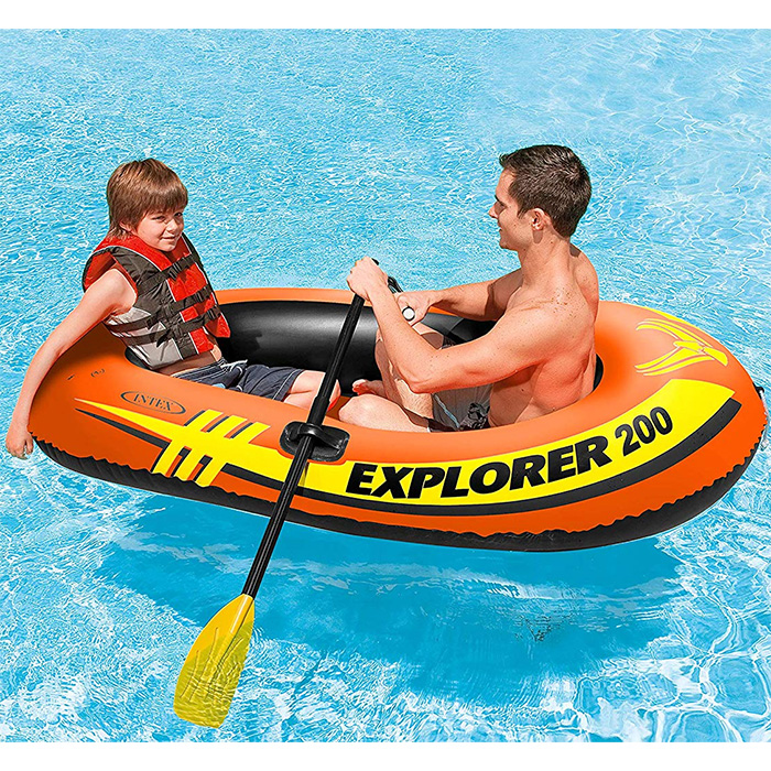 Intex čamac Explorer 200 Set sa veslima i pumpom
