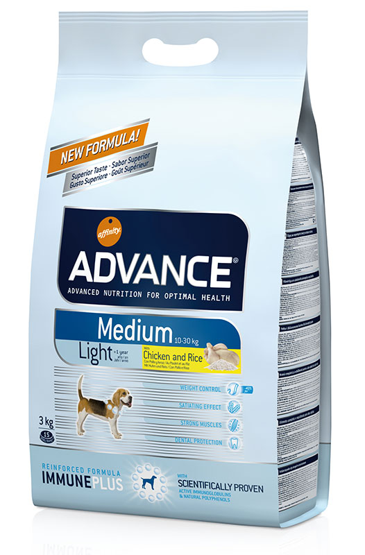 Advance Hrana za pse - Light Medium - pakovanje 15kg