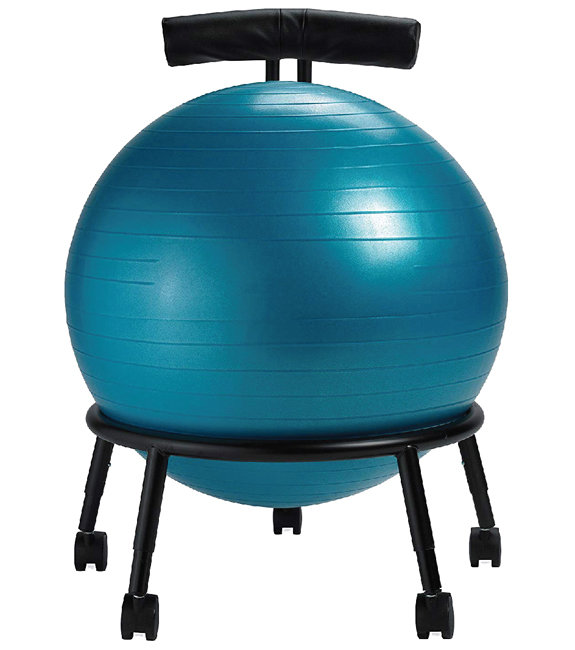 Capriolo Lopta za pilates sa stolicom 55cm 291363