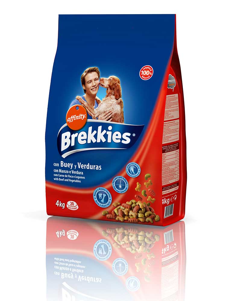 Brekkies Mix Beef - Hrana za pse - pakovanje 4kg