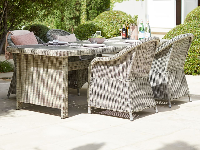 Baštenska garnitura Kiwi Sto i četiri fotelje