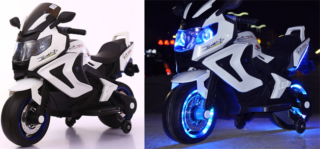 Dečiji motor na akumulator 1 Veliki Beli