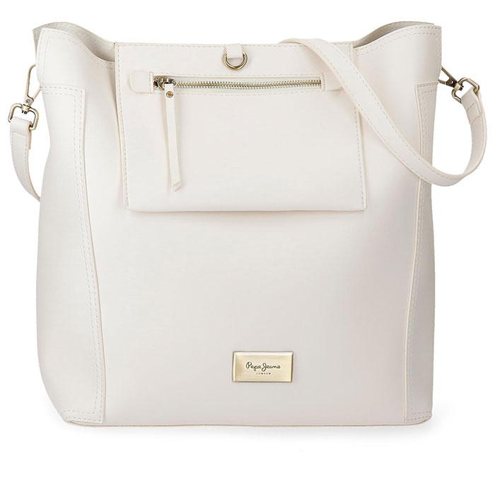 Pepe Jeans Tašna + neseser Angelica White 75776