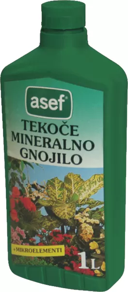 Tečno mineralno đubrivo za saksijske biljke Asef SC 802 Substral 1L
