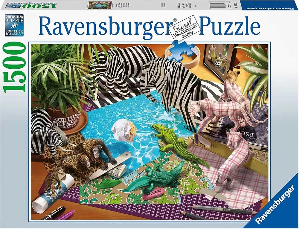 Puzzle slagalica 1500 delova Origami avantura Ravensburger 16822