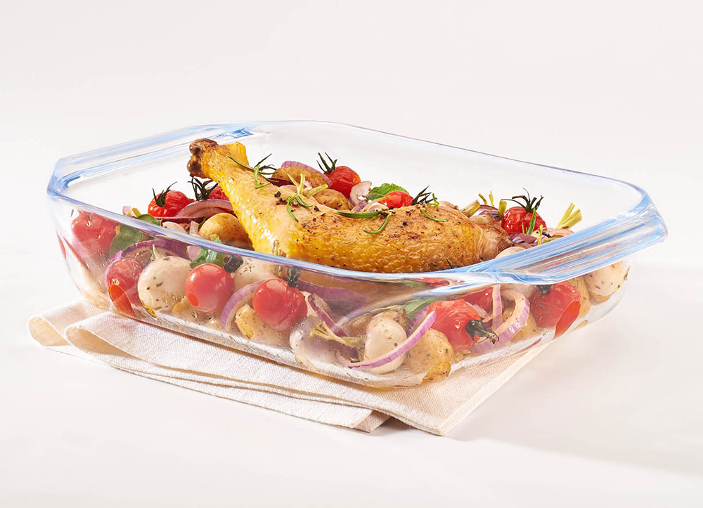 Pyrex vatrostalni pekač pravougaoni 4.0l