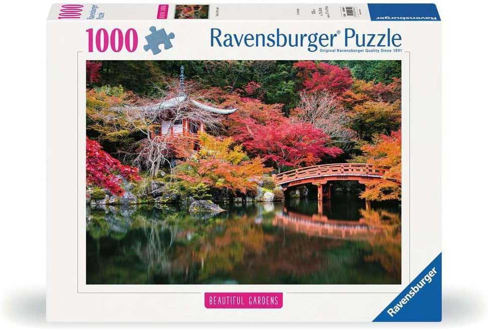 Puzzle slagalica 1000 delova Japanski vrt u Kjotu Ravensburger 12000849