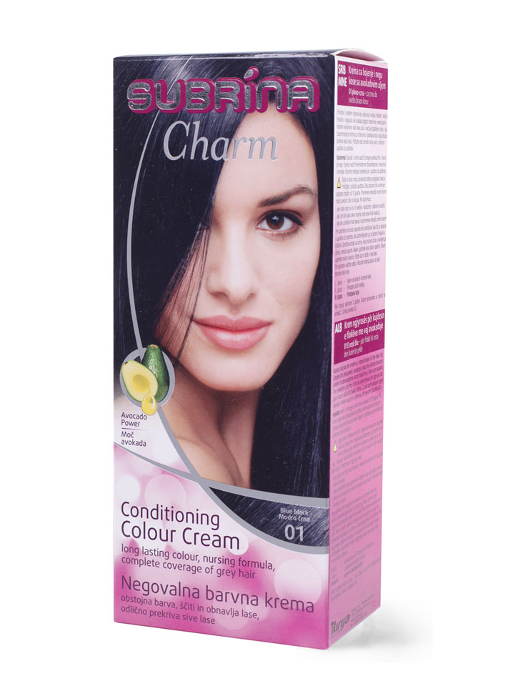 Subrina Charm 01 modro crna - Image 1