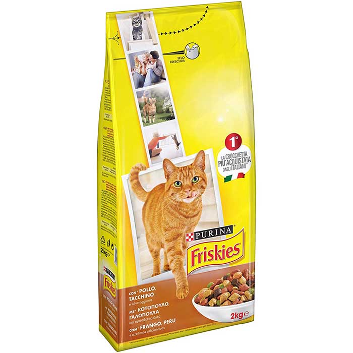 Friskies Hrana za mačke - piletina i povrće - 2kg 