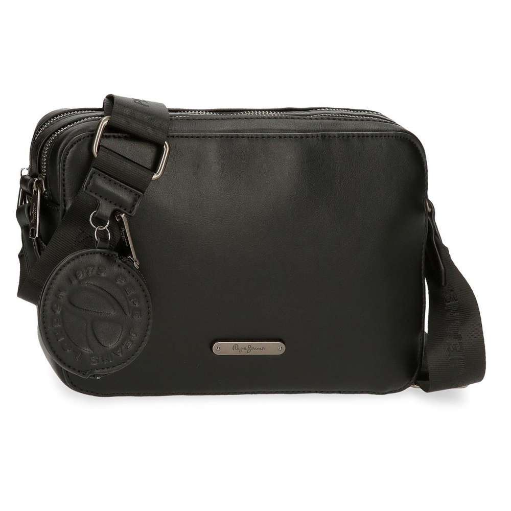 Tašna sa dve pregrade Pepe Jeans Salma black 70653