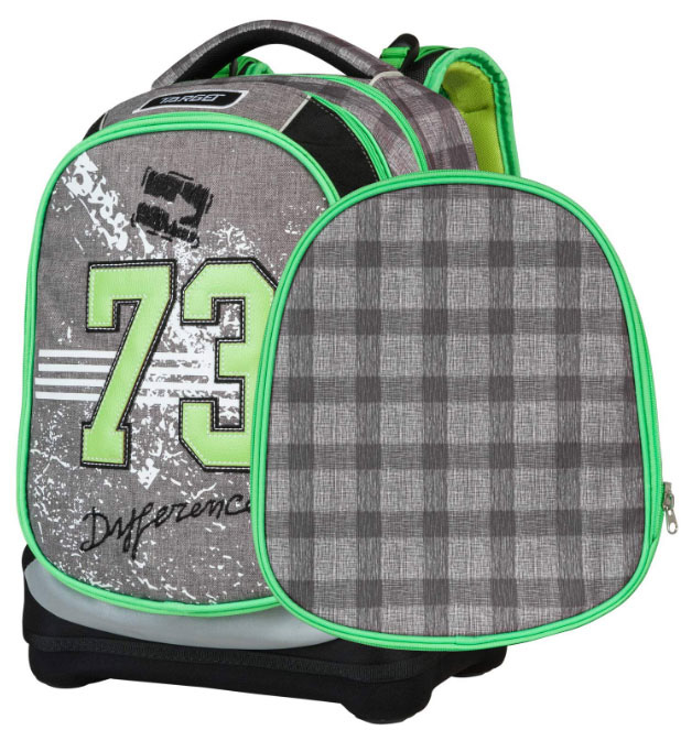 TARGET Superlight 2 Face Petit - Ranac za školu GREY 73 21847 - Image 1