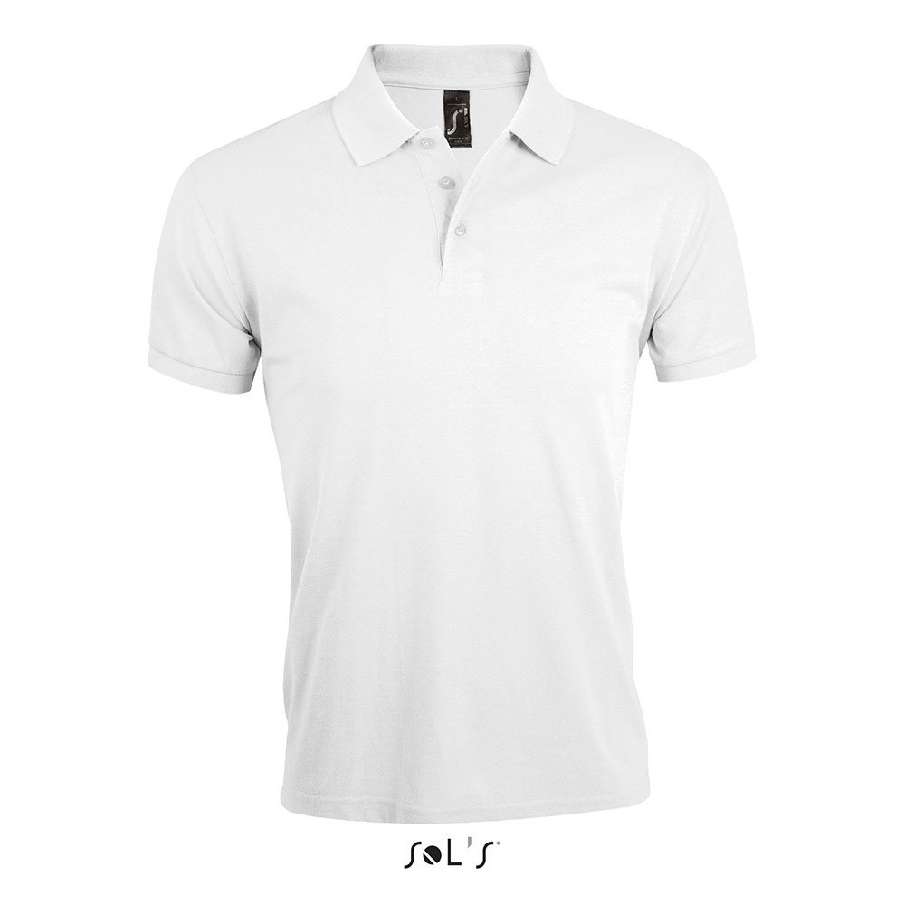 Muška polo majica sa kratkim rukavima Prime White vel. XXL Sols 00571